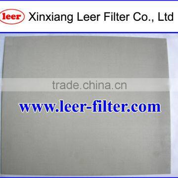 Stainless Steel Sintered Metal Filter Plate