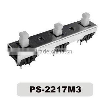 PS-2217M3 latching push button switch