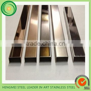 PVD color mirror easy bend stainless steel plate for construction