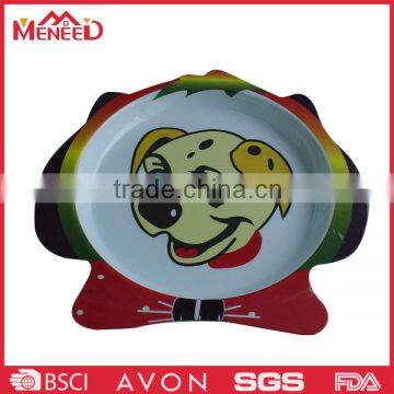 Creative dog shape wholesale personalized melamine cat bowl