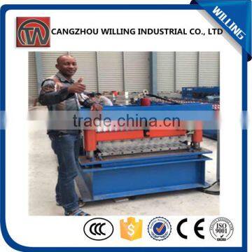 Professional building trapezoidal roll forming machine