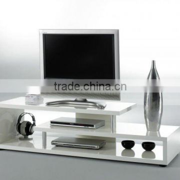 White High gloss MDF TV stand/living room furniture