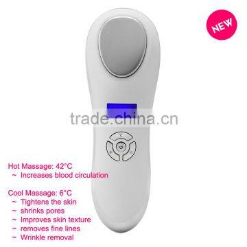 New Beauty Machine Fornew Cold and Hot Sonic Beauty Use Dark Spot Removing Skin Whitening Facial Machine For Women photo-3