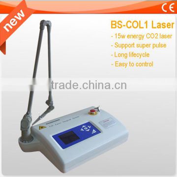 10600nm Portable Co2 Fractional Laser Tumour Removal Equipment/rf Co2 Fractional Laser