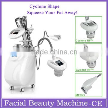 Skin tightening rf wrinkle removal beauty equipment Cyclone Shape