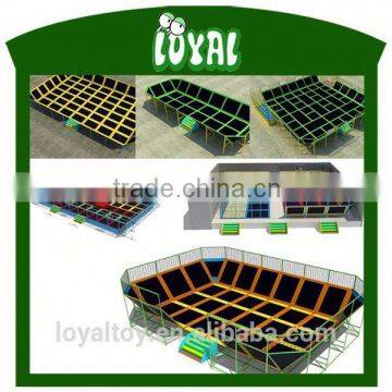 2016 Hot Sale Trampoline With Tent, Free Design Indoor Trampoline Centre, Top 1 Safest Outdoor Trampoline photo-6