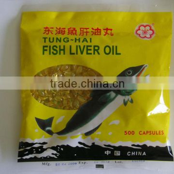 fish liver oil emulsion with fresh orange juice