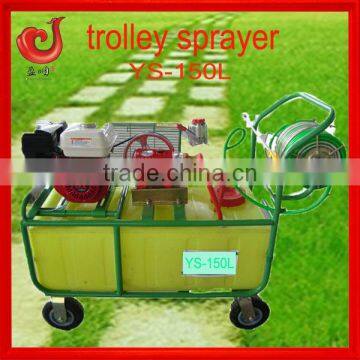 200L CE certificate trolley sprayer agricultural motor pump sprayer