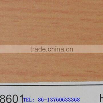 Wood Grain self-adhesion cold laminated Decoration PVC Film item 8601