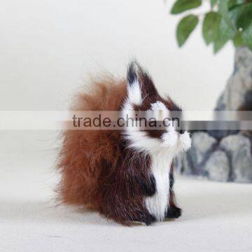 Plush stuffed toy squirrel, little black squirrel toys