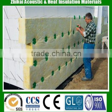 Thermal Insulation Acoustic 50mm 100mm glass wool with aluminium foil