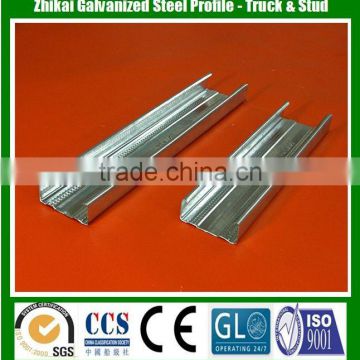 Chinese Drywall C Channel Metal Stud Size