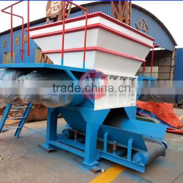 Widely used complete models double shaft home wood shredder