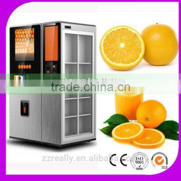 60-65 cups/batch Fresh Orange Juice Vending Machine coin operated drink vending machine