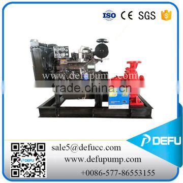 end suction centrifugal pump with engine