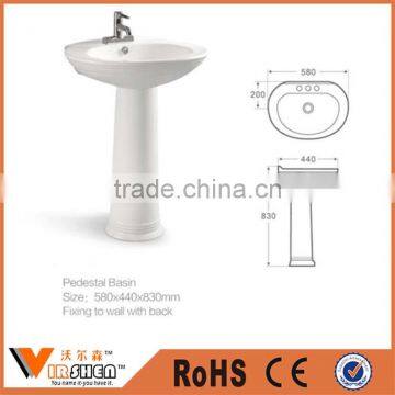 Sanitary Ceramic Wash Basin Sink
