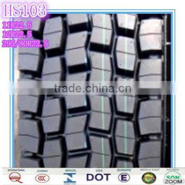 CHINA TIRE MANUFACTURE FACTORY 11R22.5 HS103 WITH DOT HIGH QUALITY FOR GLOBLE photo-4