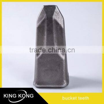 Forged construction machinery parts bucket teeth for digging stone