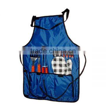 Promotional New Arrival Multi-functional Many Pockets BBQ Grill Kitchen Apron photo-6