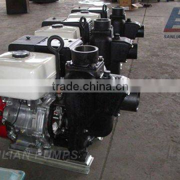 Gas Engine driven water pump self-priming