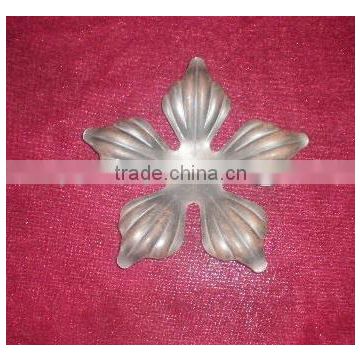 Wrought Iron Wall Decor Leaves