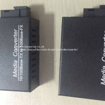 6.1x4.2x2.2cm Mini 10/100M Fast Ethernet Fiber Media Converter IP Camera to Fiber Converter photo-3