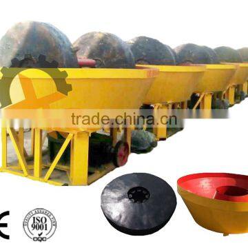 1200A Hot Selling Wheel Rolling Type Roll Gold Wet Pan for Processing Gold Ore photo-4