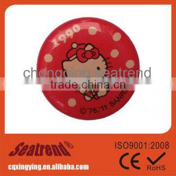 Gold Supplier Wholesale Customized 4C Printing Waterproof Round Fridge Magnet photo-3