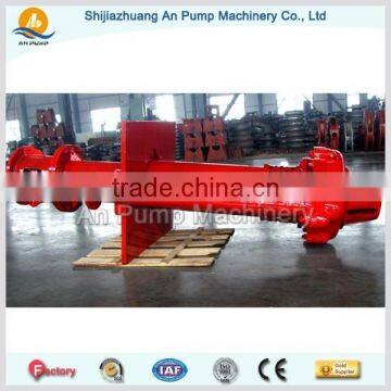 Centrifugal vertical slurry pump for sand dredging