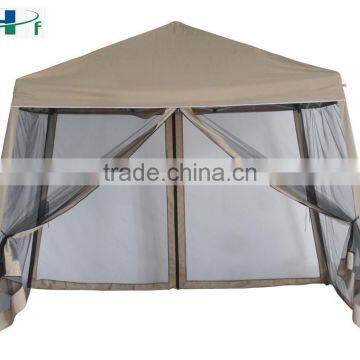 2.4x2.4/3x3m folding gazebo with mosquito netting cheap folding tent