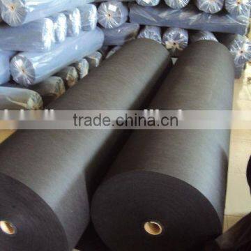 2x150m Black pp Weed Mat With Green Stripes