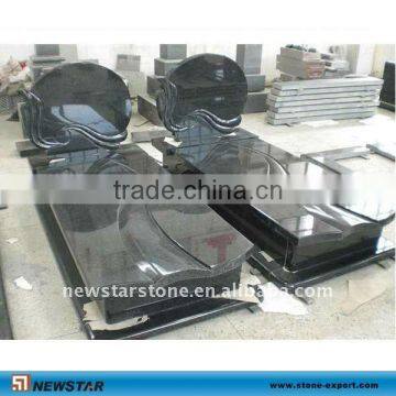 stone balck granite monuments