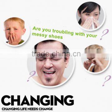 Vivinature Shoes Organizer About Plastic Foldable Single Pair Plastic Shoes Rack photo-4