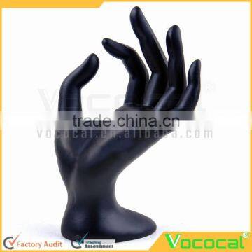 OK Hand Gestured Resin Ring Display Stand Jewelry Display Props Black