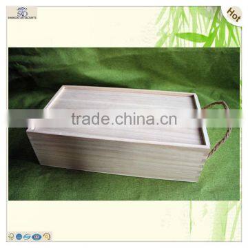 Оптовая продажа самых новых деревянных винных коробок с скользящей крышкой и современной упаковкой photo-2