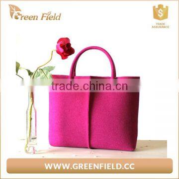 High Quality Cheap Felt Fabric Polypropylene Tote Bag Non Woven Folding Shopping Bag photo-3