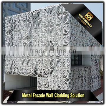 Exterior Decorative Alucobond Aluminium Perforated Wall Cladding Panel photo-4