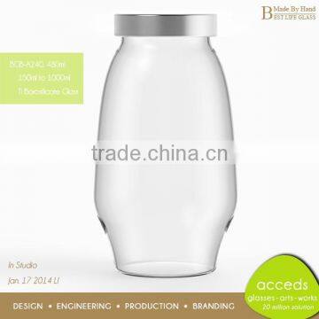 2014 Hot Selling Fancy Small Glass Honey Container photo-6