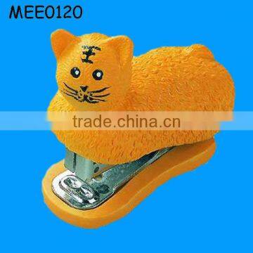 Yellow cat mini resin Funny Stapler