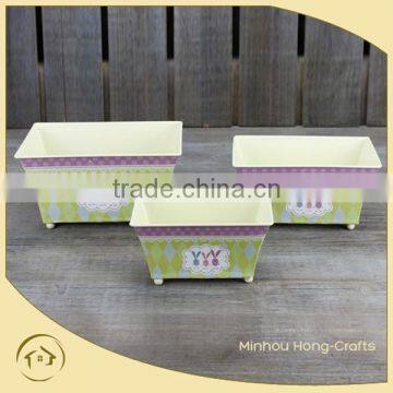 Garden & Home Decor Wholesale! Metal Flower Pot, Planter, Plant Pot photo-4