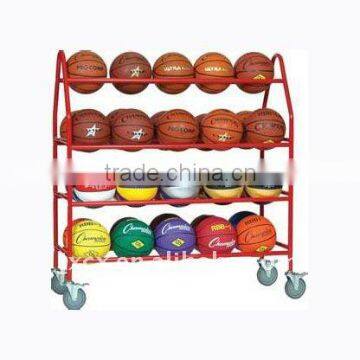 S6206 Metal 4 -Tier 35 Ball Storage Cart