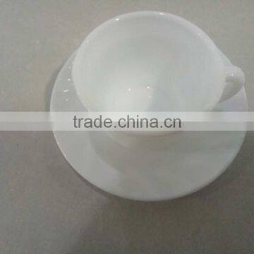 Glass cup,Jade - like glass tea cups and plates