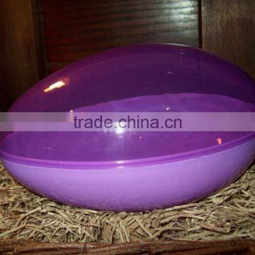 Decorative plastic easter egg