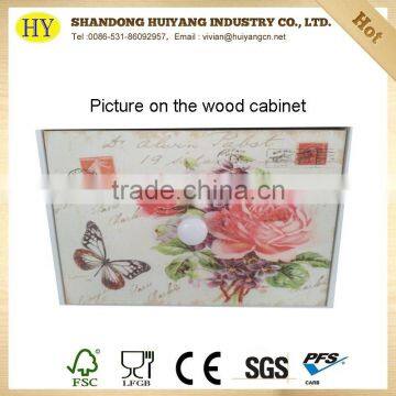 Solid Wood Furniture Living Room Cabinet With 9 Drawers photo-6