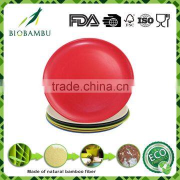 Natural Degradable Biodegradable Bamboo Plates for fruit