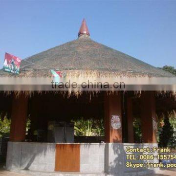 Popular Tourist Cottage Thatch Roofing,Fireproof Artificial Thatch Roofing