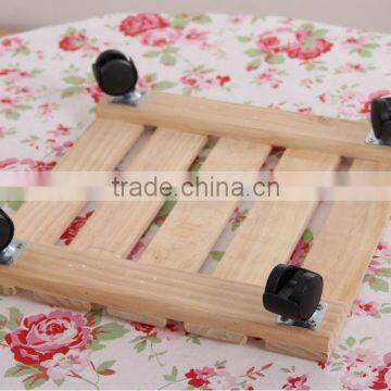 Solid Wood With Wheels Flower-stand photo-6