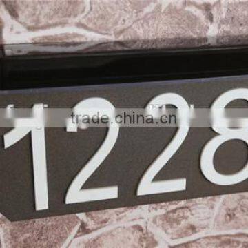 Fq-545 LED Solar House Numbers Light Solar Door Plate