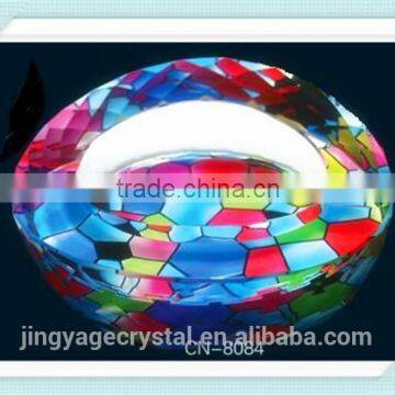 Factory Factory Direct Sales All Kinds Of Nice Engraved Smoking Crystal Glass Ashtray photo-2