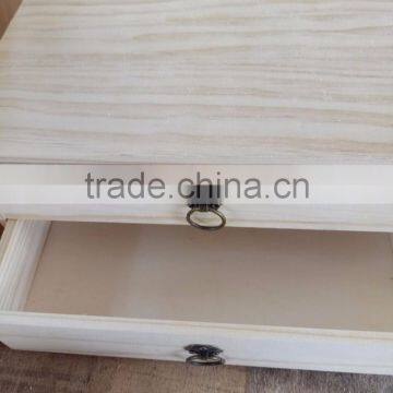 factory supply high quality wooden box for packages gift